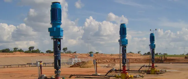 Motores eléctricos en campo petrolero venezolano